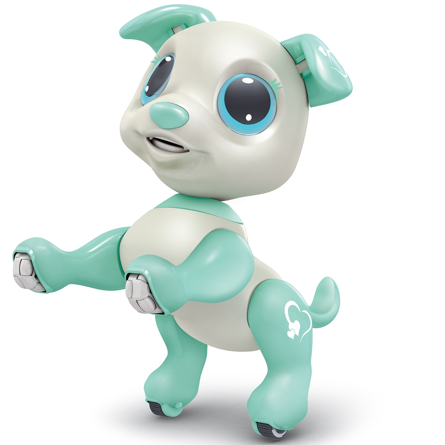 Игрушка интерактивная Mioshi Умные животные Собачка Сердечко зелёный - фото 1