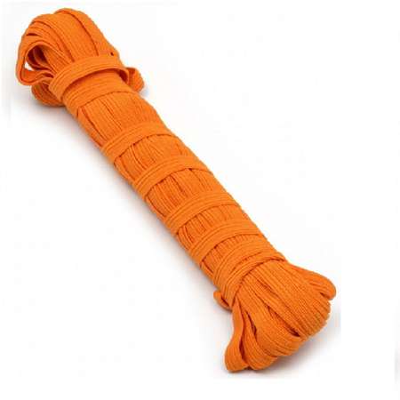 Резинка продержка MarEL бельевая оранжевая 10 мм длина 10 метров