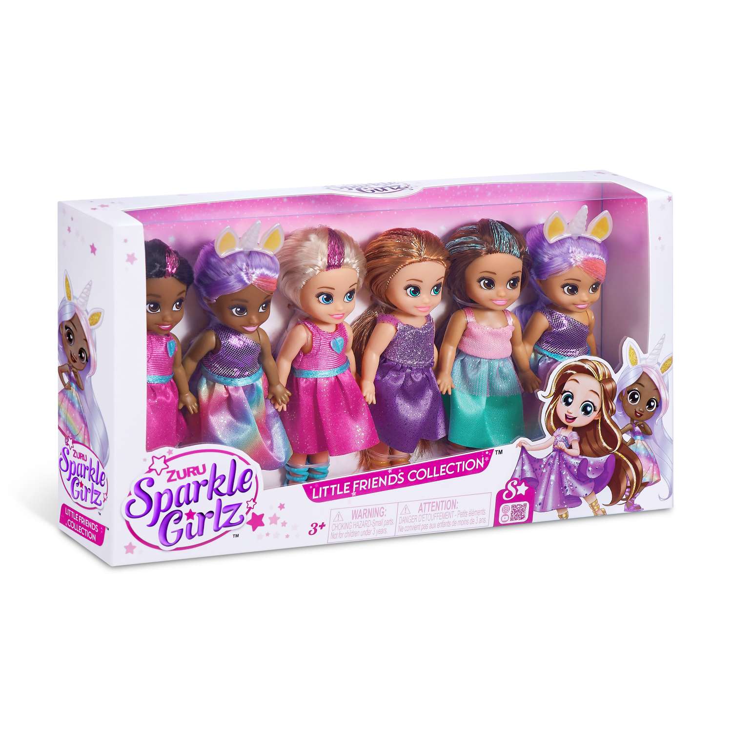 Набор игровой Sparkle Girlz Мини-куклы 6шт 100524 100524 - фото 10