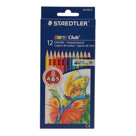 Карандаши цветные Staedtler Noris Club 12 цветов