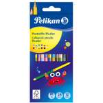 Карандаши PELIKAN двухцветные 12 шт