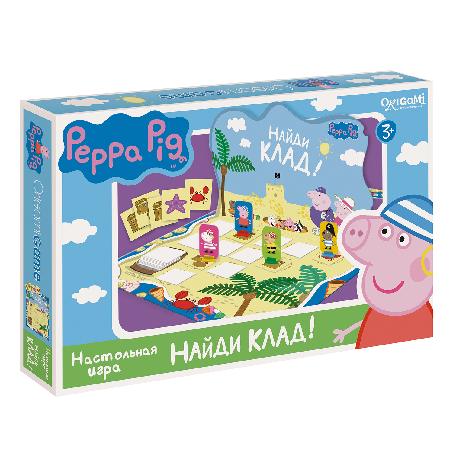 Игра настольная ORIGAMI Peppa Pig в ассортименте - фото 2