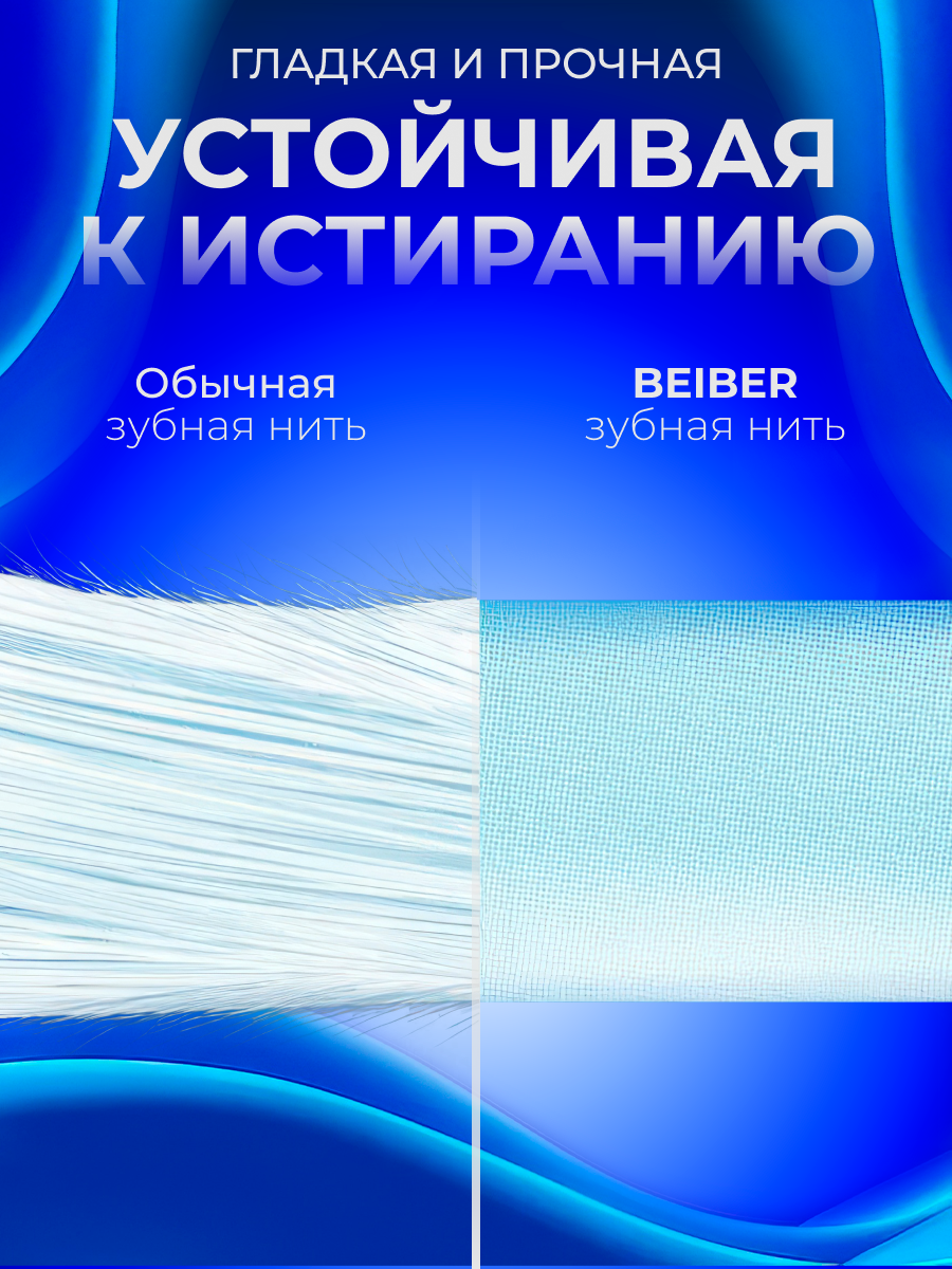 Зубная нить BEIBER Тонкая - фото 4