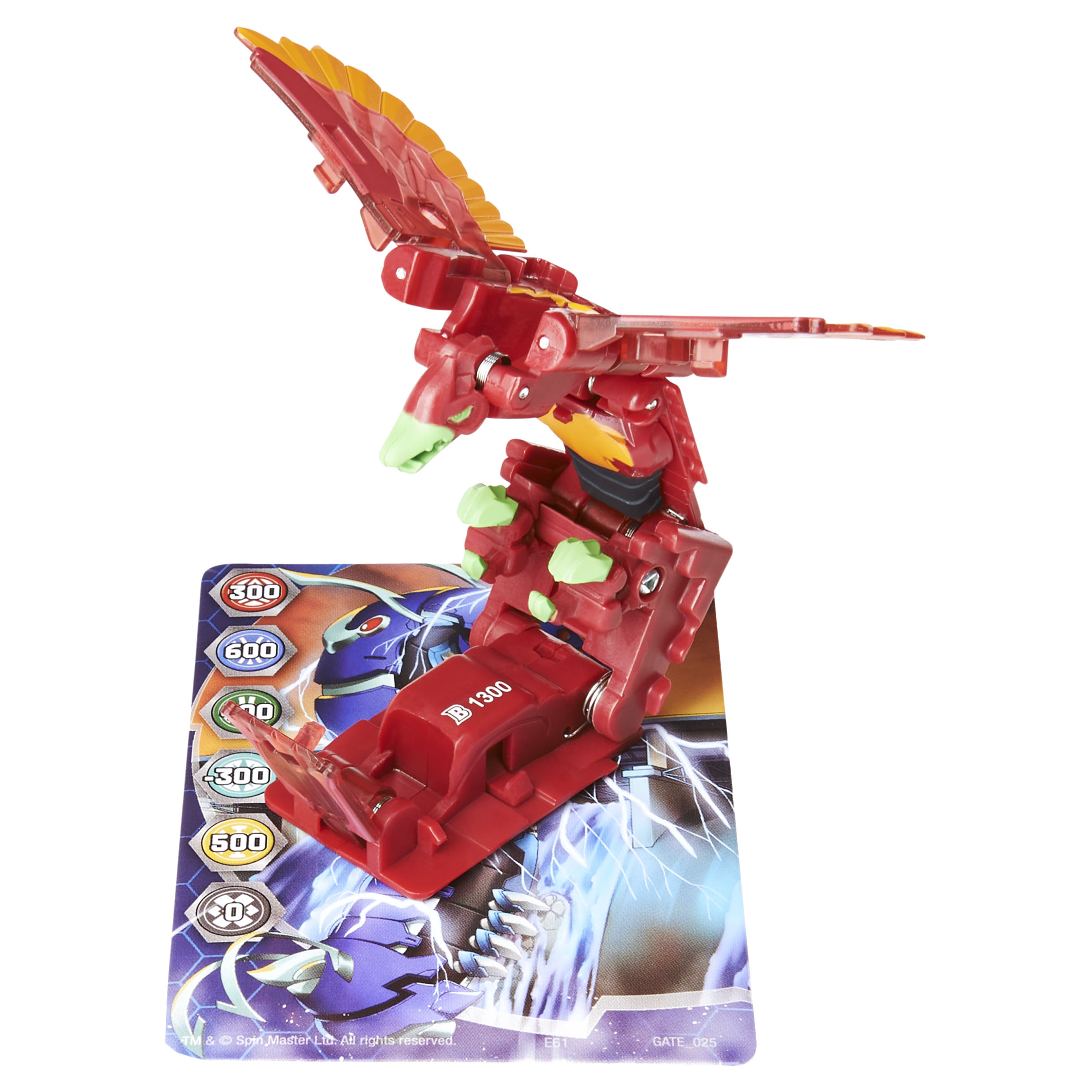 Фигурка-трансформер Bakugan Геоган S3 Stymphalian Bird Red 6059850/20134835 - фото 2