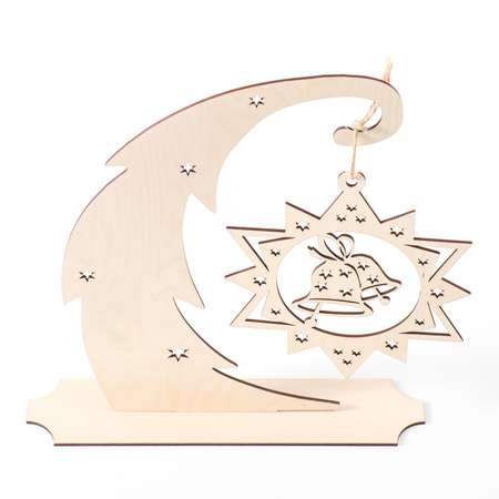 Сувенир Sima-Land дерево «Елочка выгнутая со звездой» 30х27 см