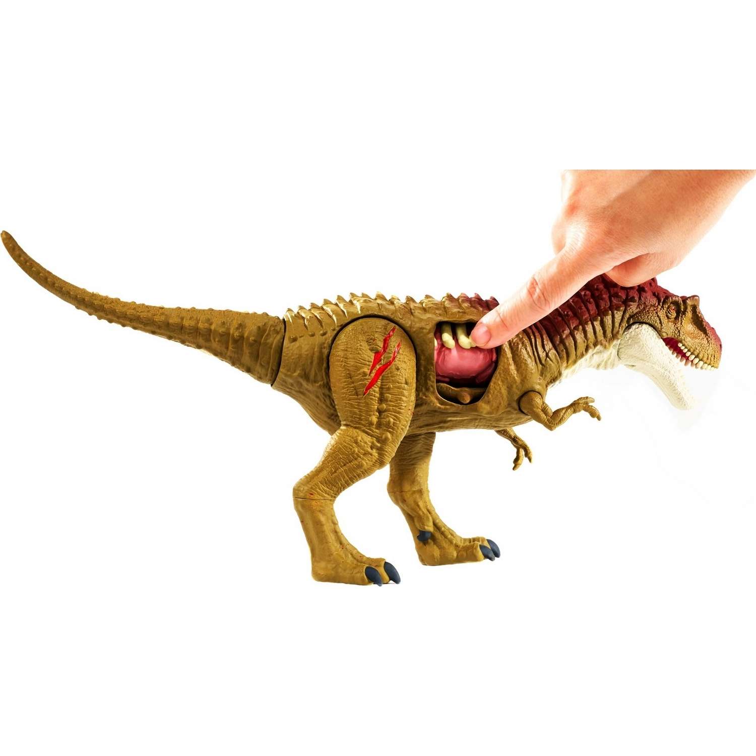 Фигурка Jurassic World Битва на выживание Альбертозавр большая GCX77 - фото 12