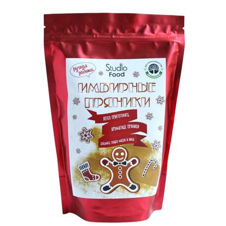 Смесь Studiofood для приготовления имбирных пряников