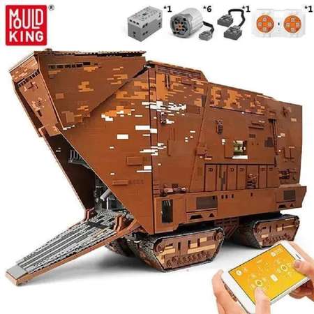 Конструктор Mould King Пустынные рептилии пресмыкающиеся-песчаная база 13168+pcs