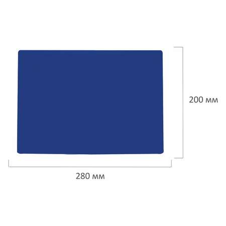 Набор для лепки Пифагор коврик с 2 стеками А4 280х200 мм синяя
