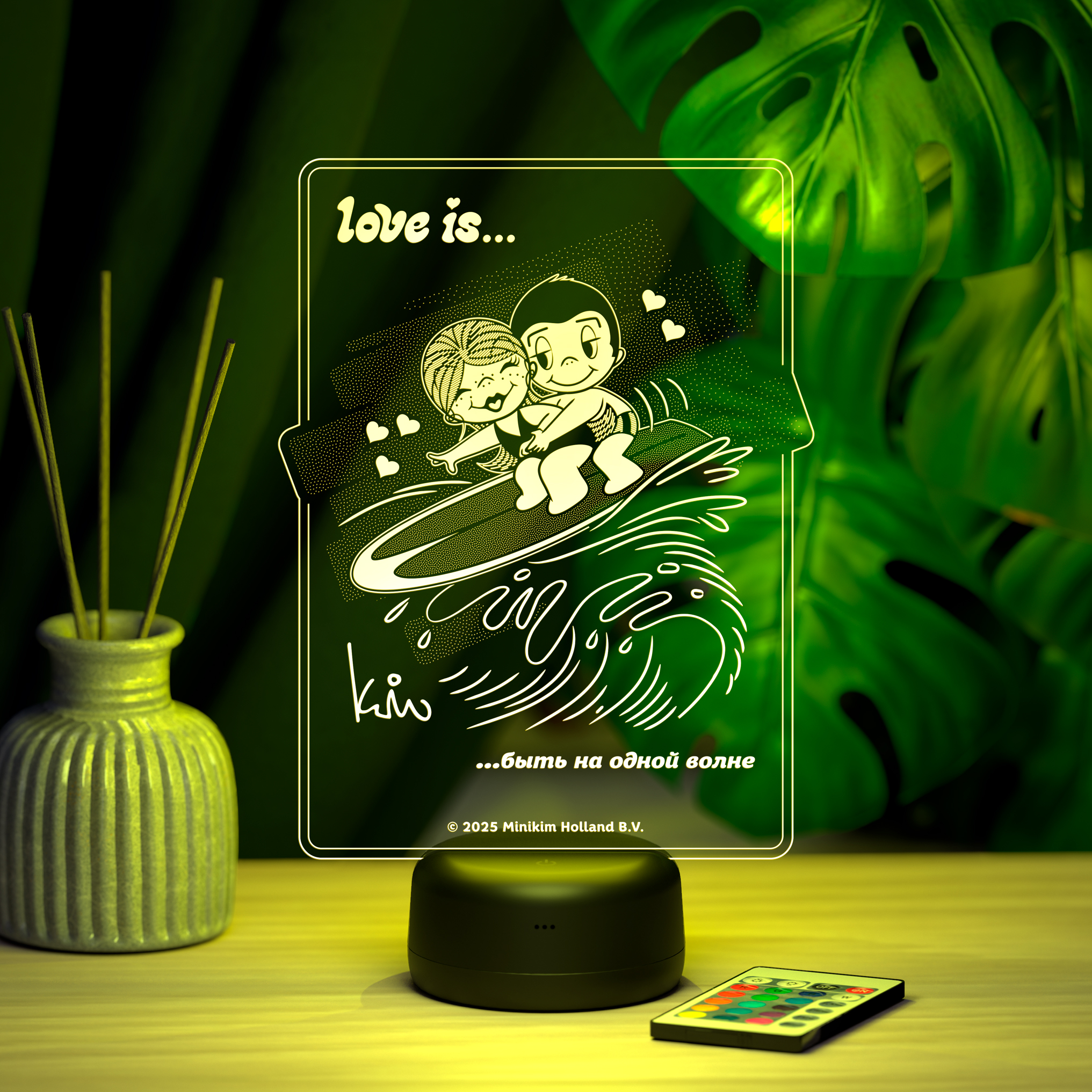 Ночник Love is.. Быть на одной волне - фото 13