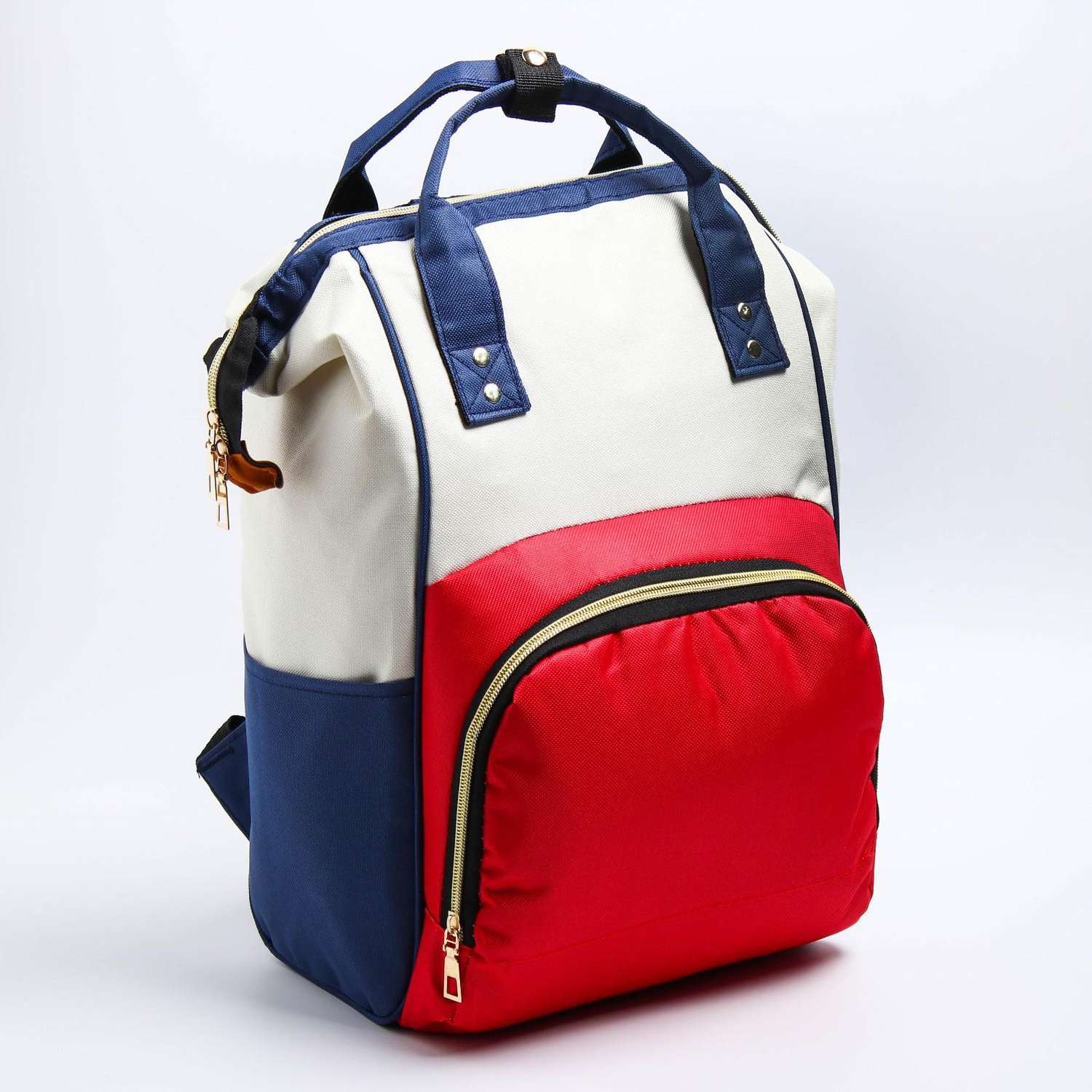 Сумка-рюкзак Sima-Land для хранения вещей малыша цвет красный - фото 1