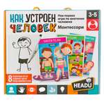 Игра настольная HEADU Как устроен человек RU29181