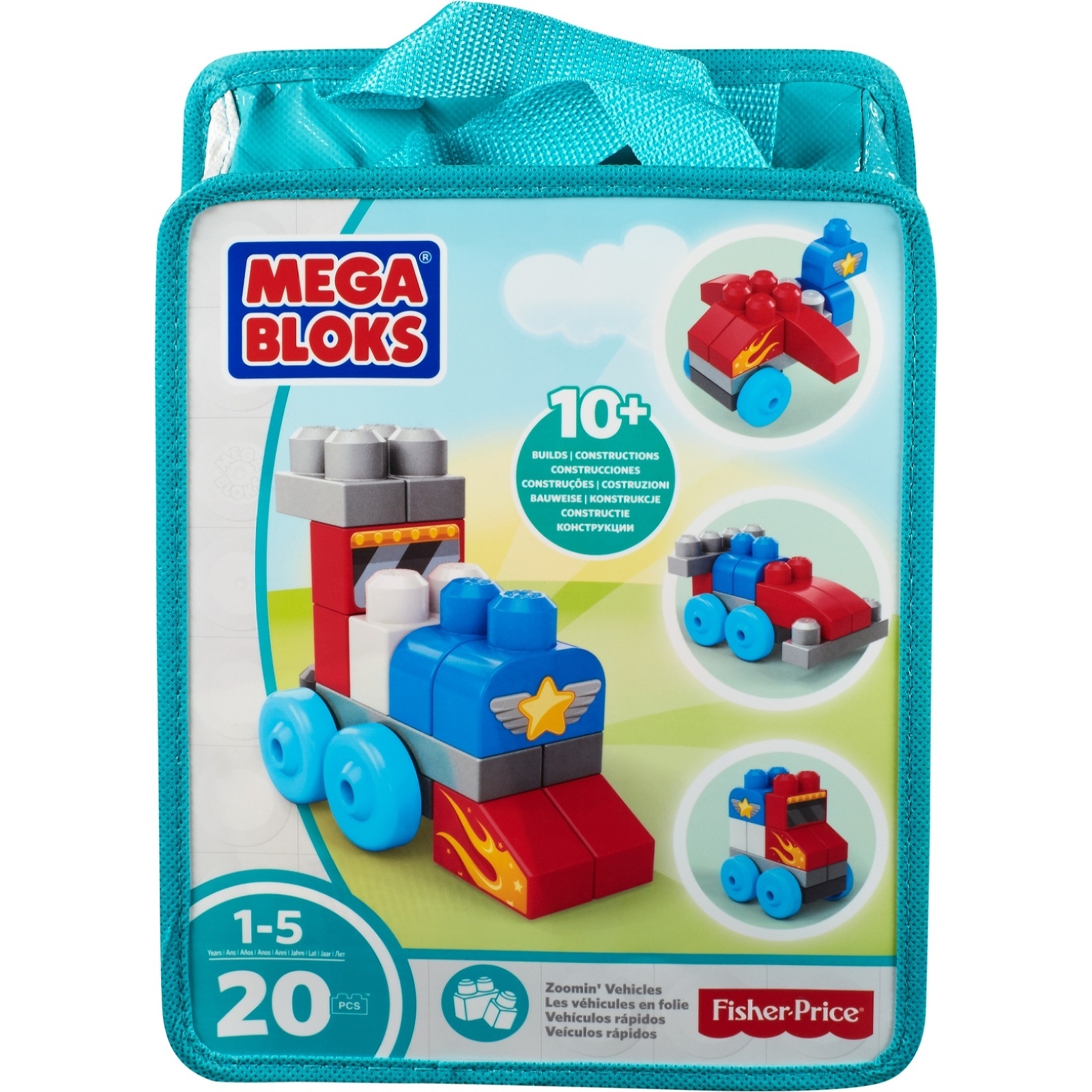 Конструктор Mega Bloks First Builders обучающий CNH09 - фото 1