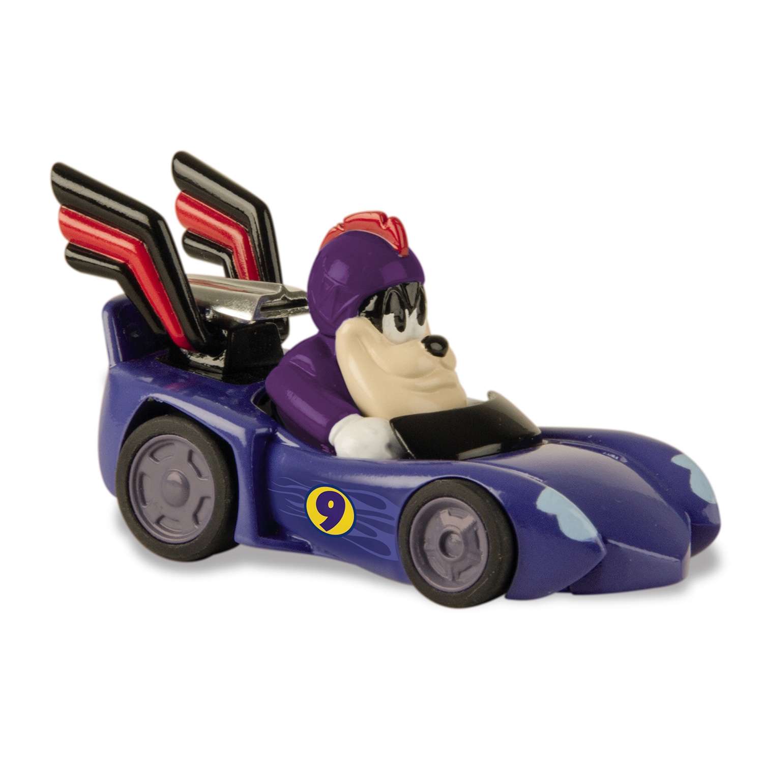 Автомобиль Микки и веселые гонки Родстер с пилотом темно-фиолетовый 182509//темно-фиолетовый - фото 1