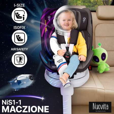 Автокресло Nuovita Maczione NiS1-1 Шоколад