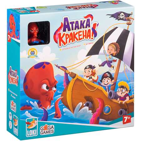 Игра настольная GaGa GAMES Атака Кракена GG225