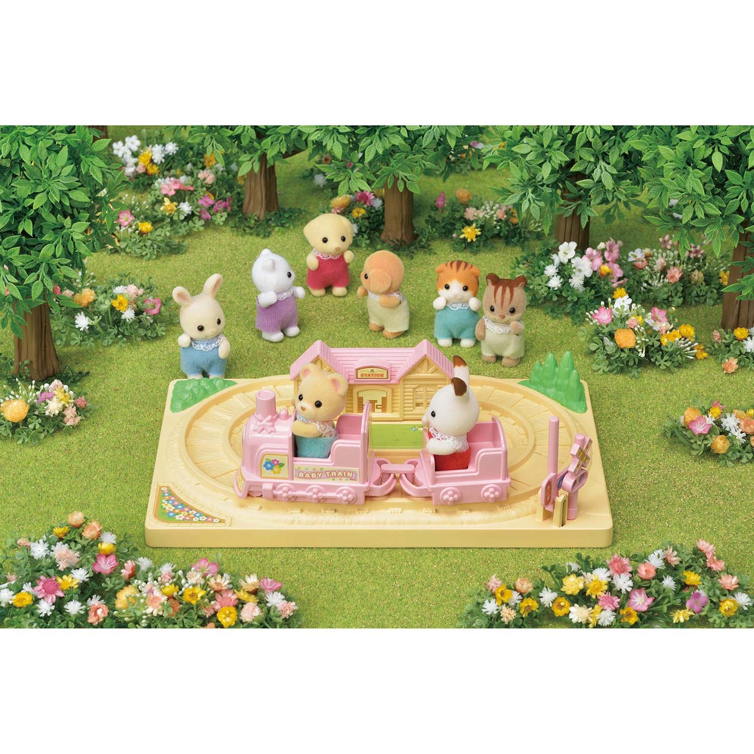 Игровой набор Sylvanian Families Паровозик - фото 9