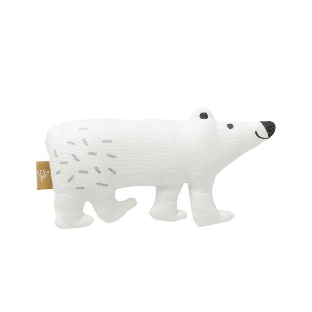Погремушка Fresk Полярный медведь белая - фото 3