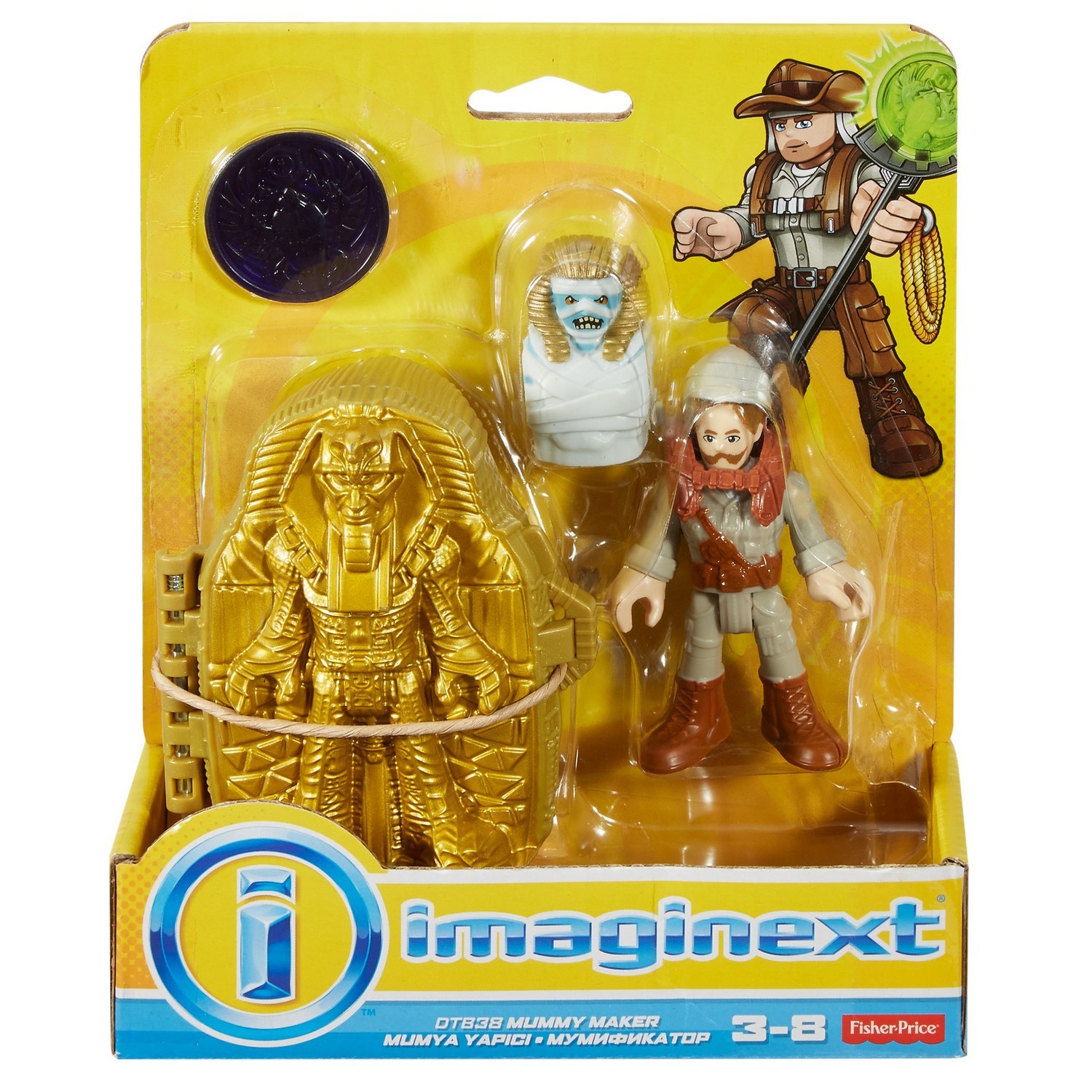 Фигурка IMAGINEXT Расхитители гробниц: с аксесcуарами (DTB38) - фото 6