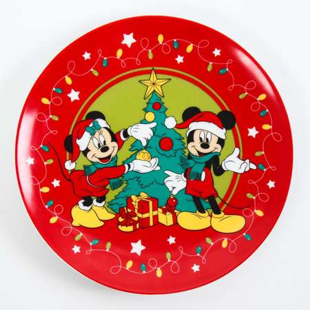 Тарелка Disney 20 см «Happy New Year» Микки Маус и его друзья