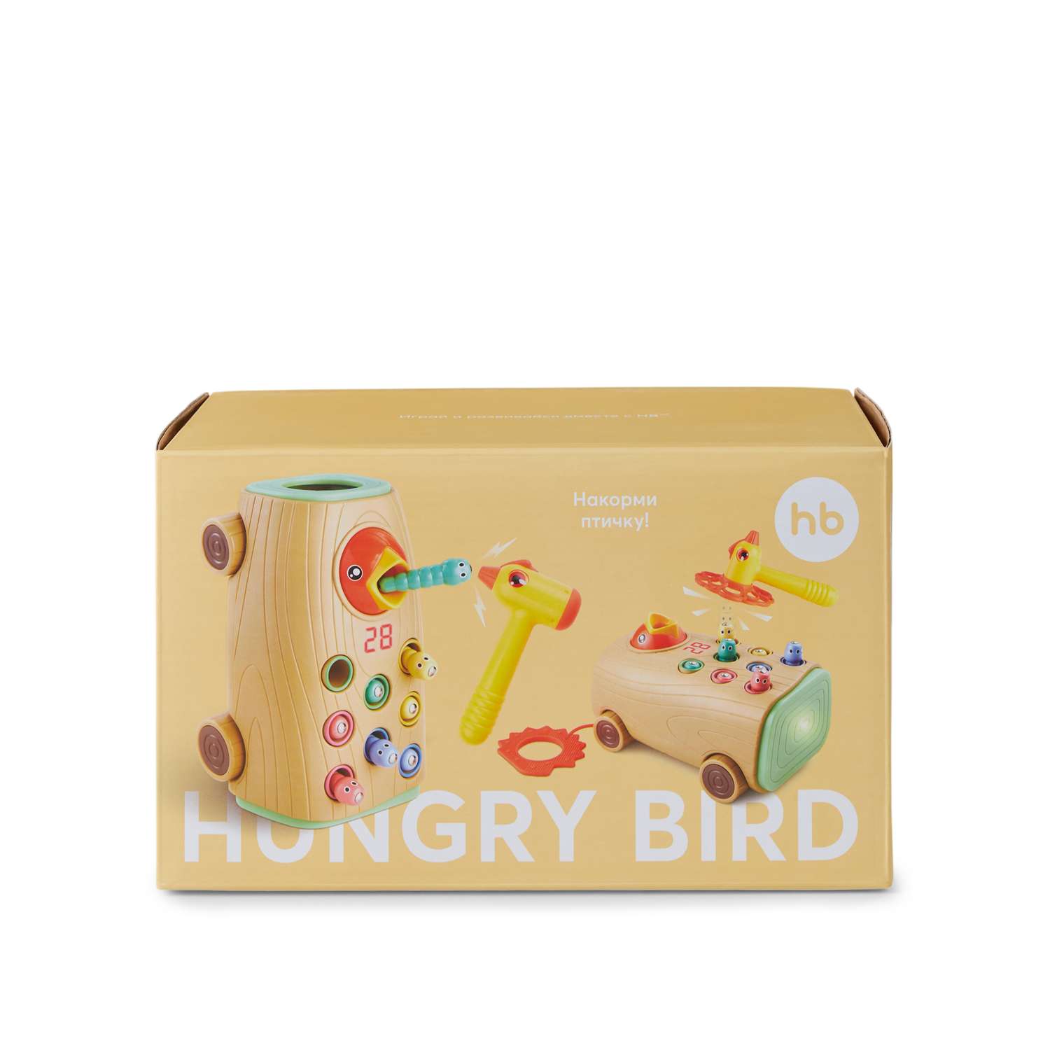 Интерактивная игрушка Happy Baby развивающая HUNGRY BIRD - фото 25