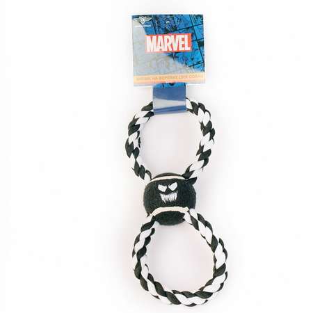 Игрушка для собак Buckle-Down Мяч на веревке Веном Черный
