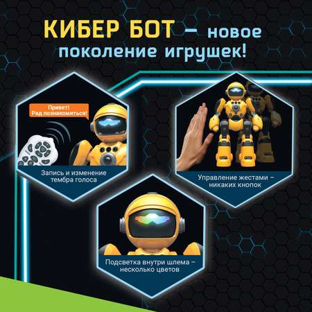 Робот радиоуправляемый IQ BOT «Кибер Бот» цвет серый