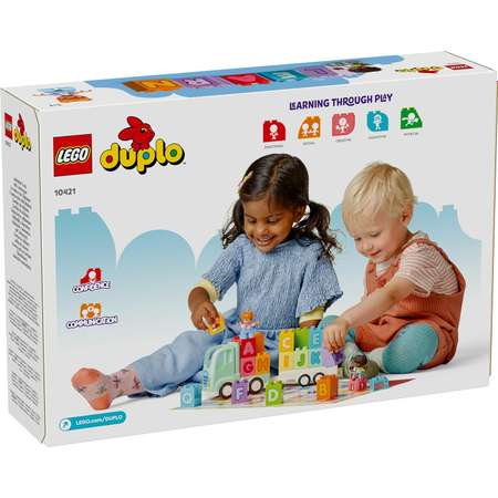 Конструктор LEGO DUPLO Алфавит Грузовик 10421