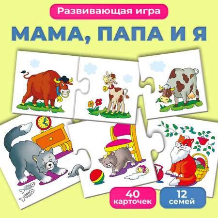 Развивающая игра Дрофа-Медиа Мама папа и я 1102