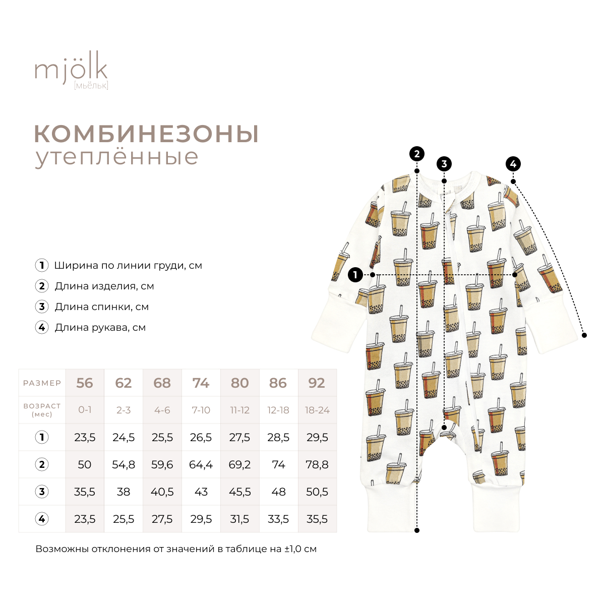 Комбинезон Mjolk 6556071 - фото 2