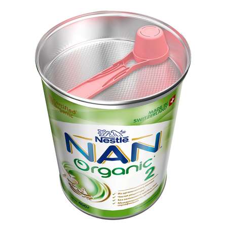 Смесь NAN 2 Organic 400 г с 6 месяцев