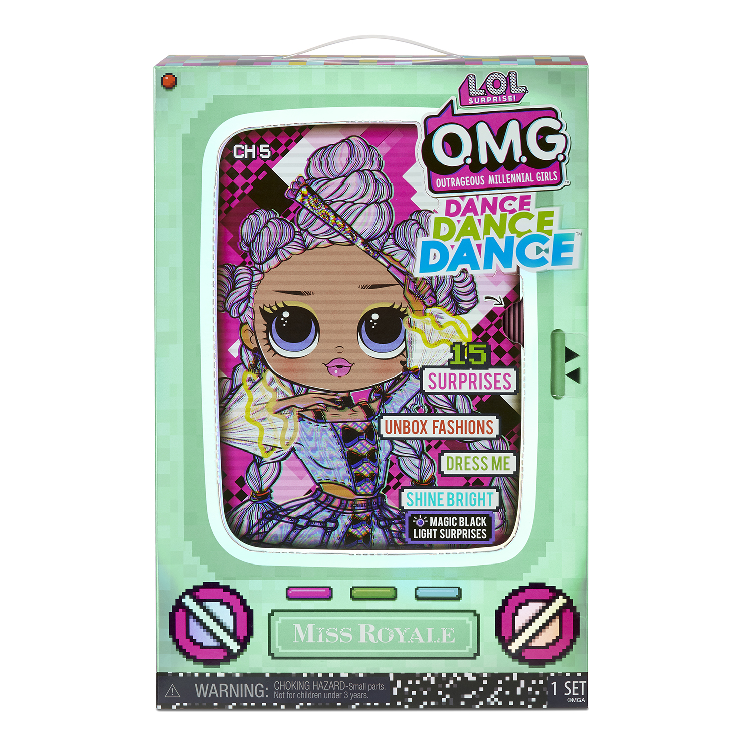 Кукла L.O.L. Surprise! OMG Dance Miss Royale 117872EUC купить по цене 1999  ₽ в интернет-магазине Детский мир