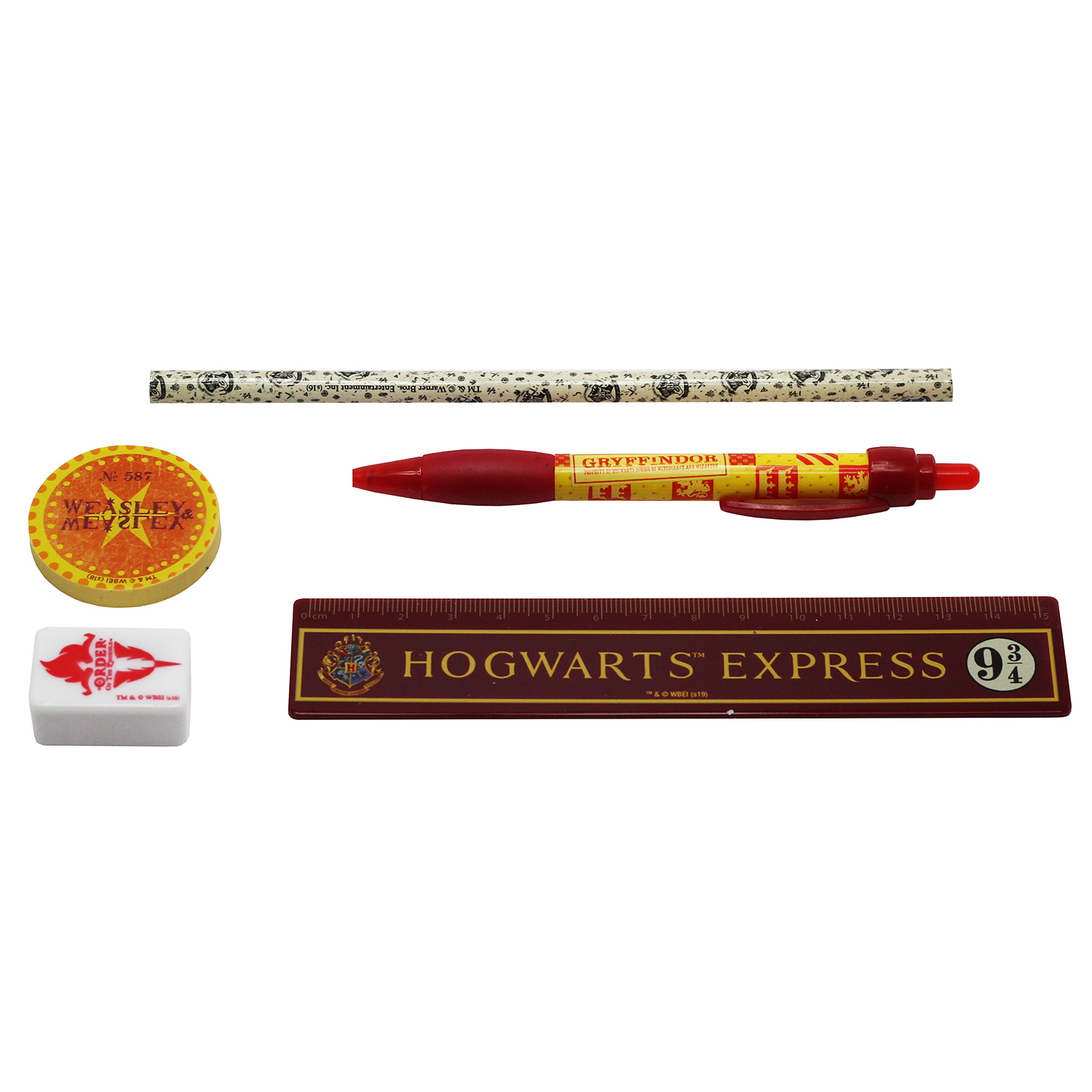 Канцелярский набор Pyramid Harry Potter (First Year) Standard Stationery Set 5 предметов - фото 1