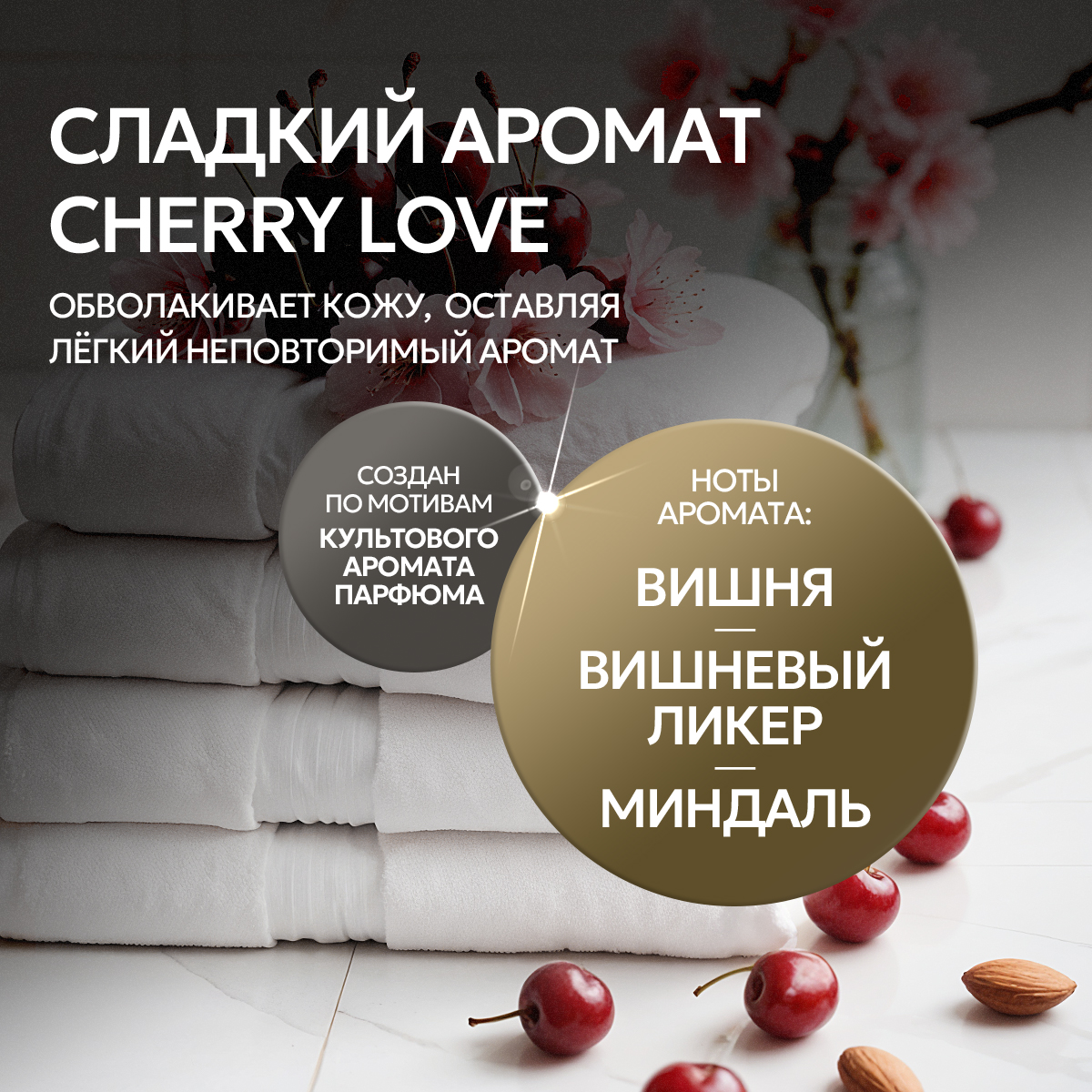 Жидкое мыло парфюмированное SEPTIVIT Premium Cherry Love 5л - фото 2