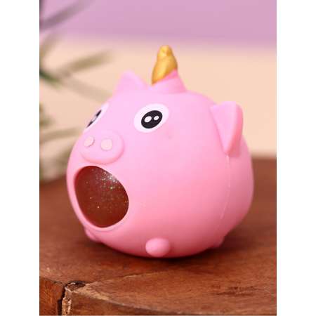 Мялка-антистресс iLikeGift Unicorn squeeze toy pink