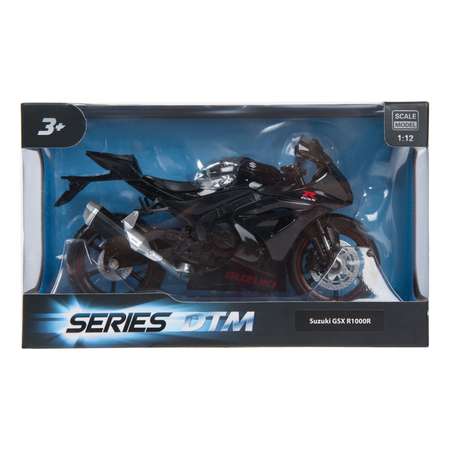 Мотоцикл Mobicaro 1:12 Suzuki GSX R1000R Черный 644104