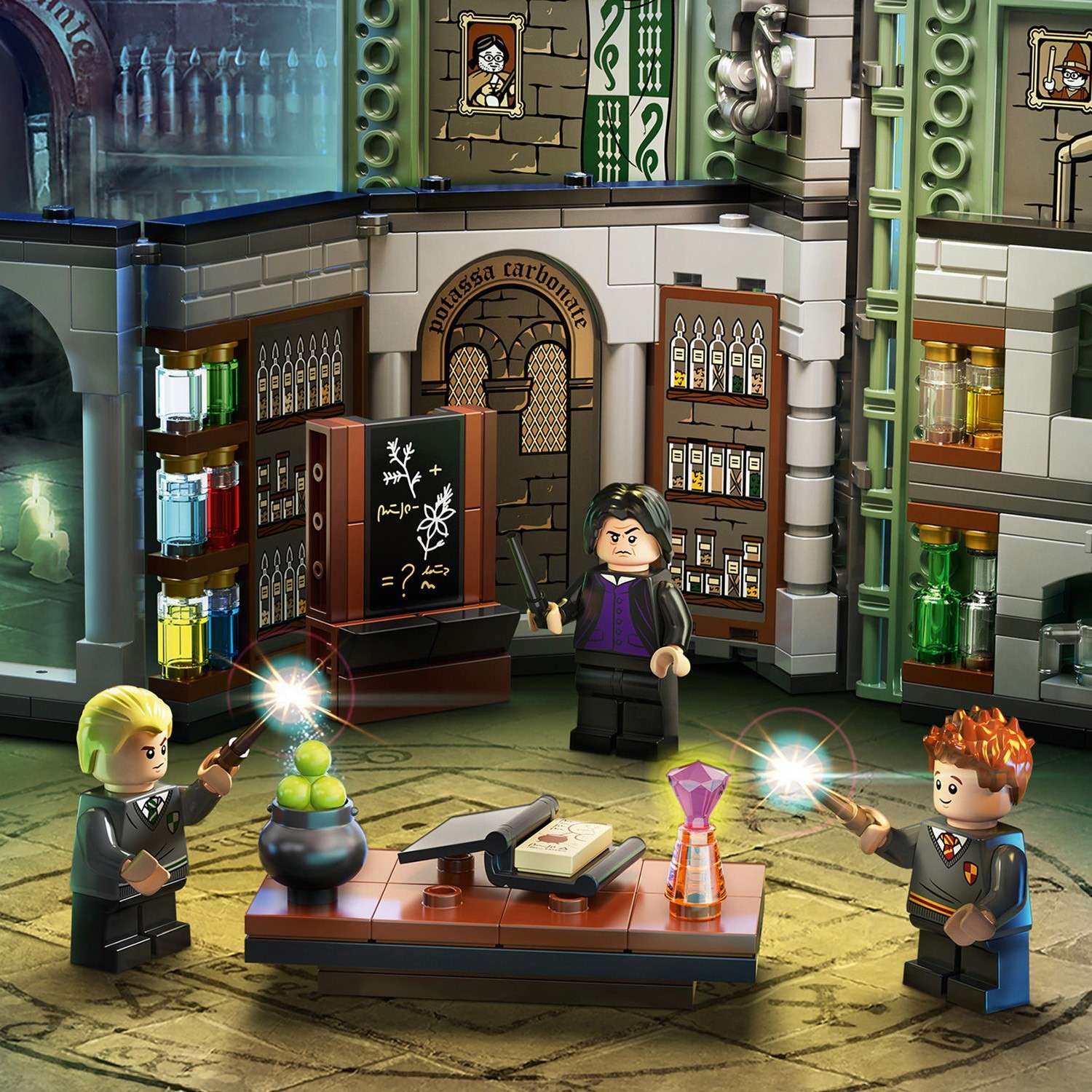 Конструктор LEGO Harry Potter Учёба в Хогвартсе Урок зельеварения 76383 - фото 9