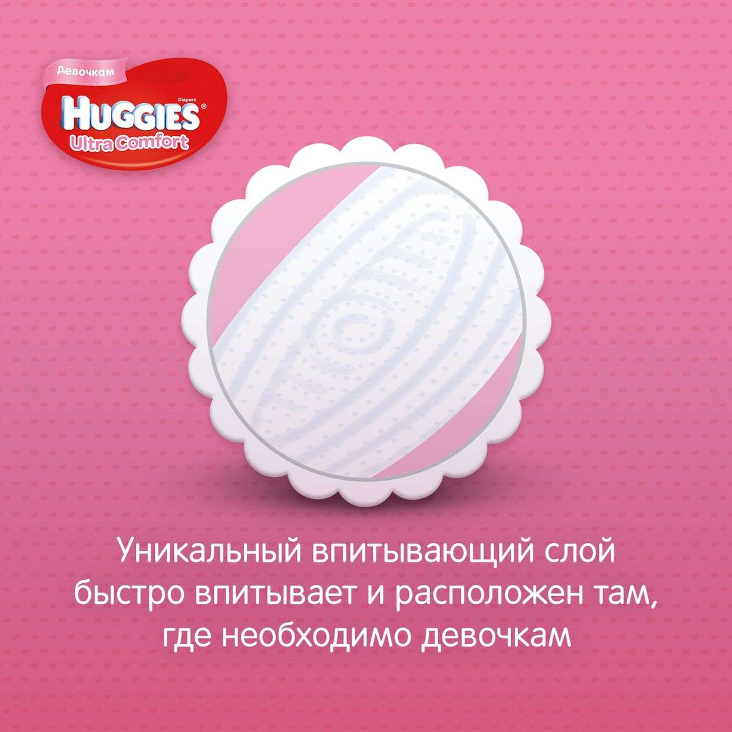 Подгузники Huggies Ultra Comfort для девочек 4+ 10-16кг 60шт - фото 8