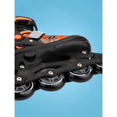 Раздвижные роликовые коньки Sport Collection Fantom Orange размер XS 25-28