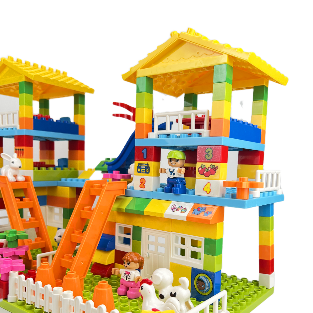 Игрушка LX Конструктор Duplo Городская суета 361 деталь - фото 9