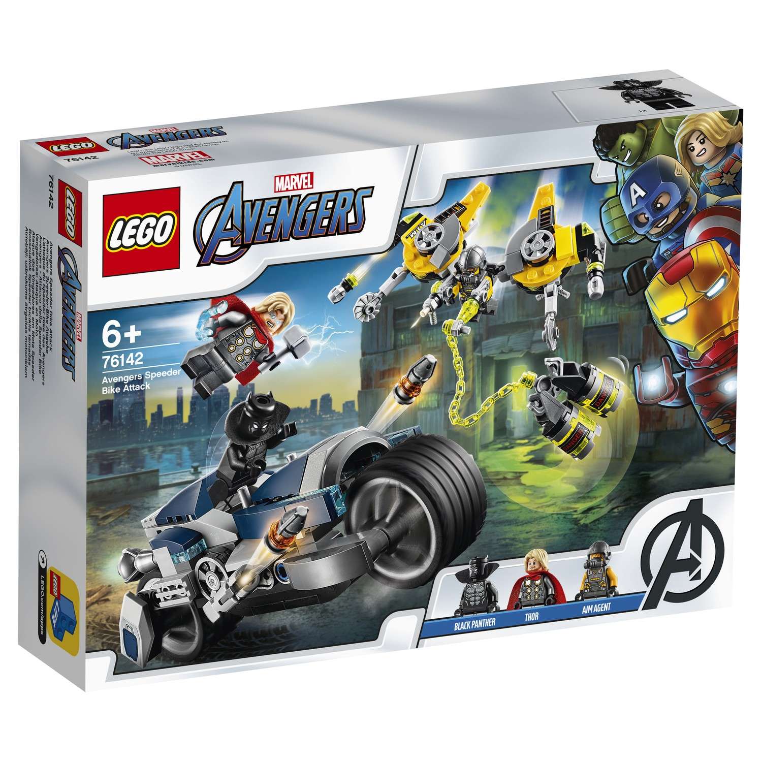 Конструктор LEGO Super Heroes Мстители Атака на спортбайке 76142 - фото 2