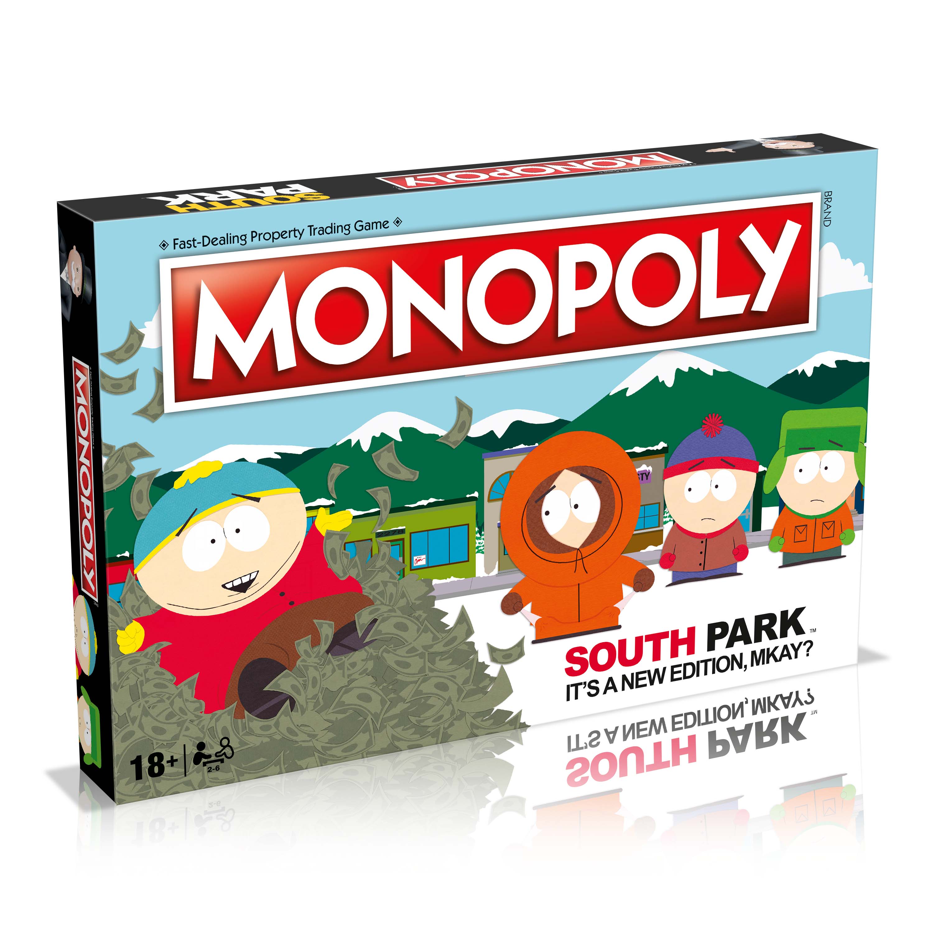 Настольная игра Winning Moves Монополия South Park Южный парк на английском  языке купить по цене 5999 ₽ в интернет-магазине Детский мир