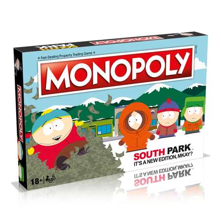 Настольная игра Winning Moves Монополия South Park Южный парк на английском языке