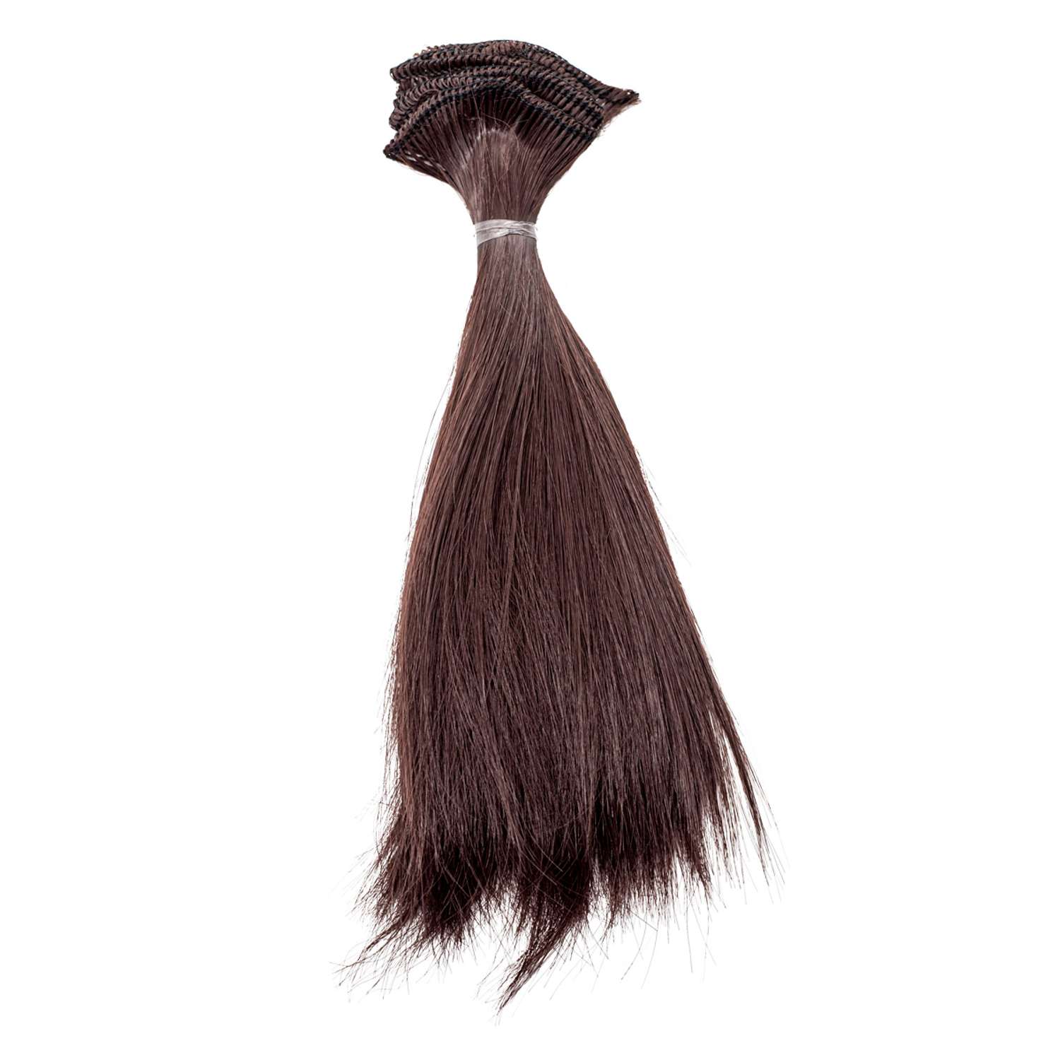 Трессы - волосы для кукол Совушка прямые Элит № 17 100 см 17 см 613630 - фото 1