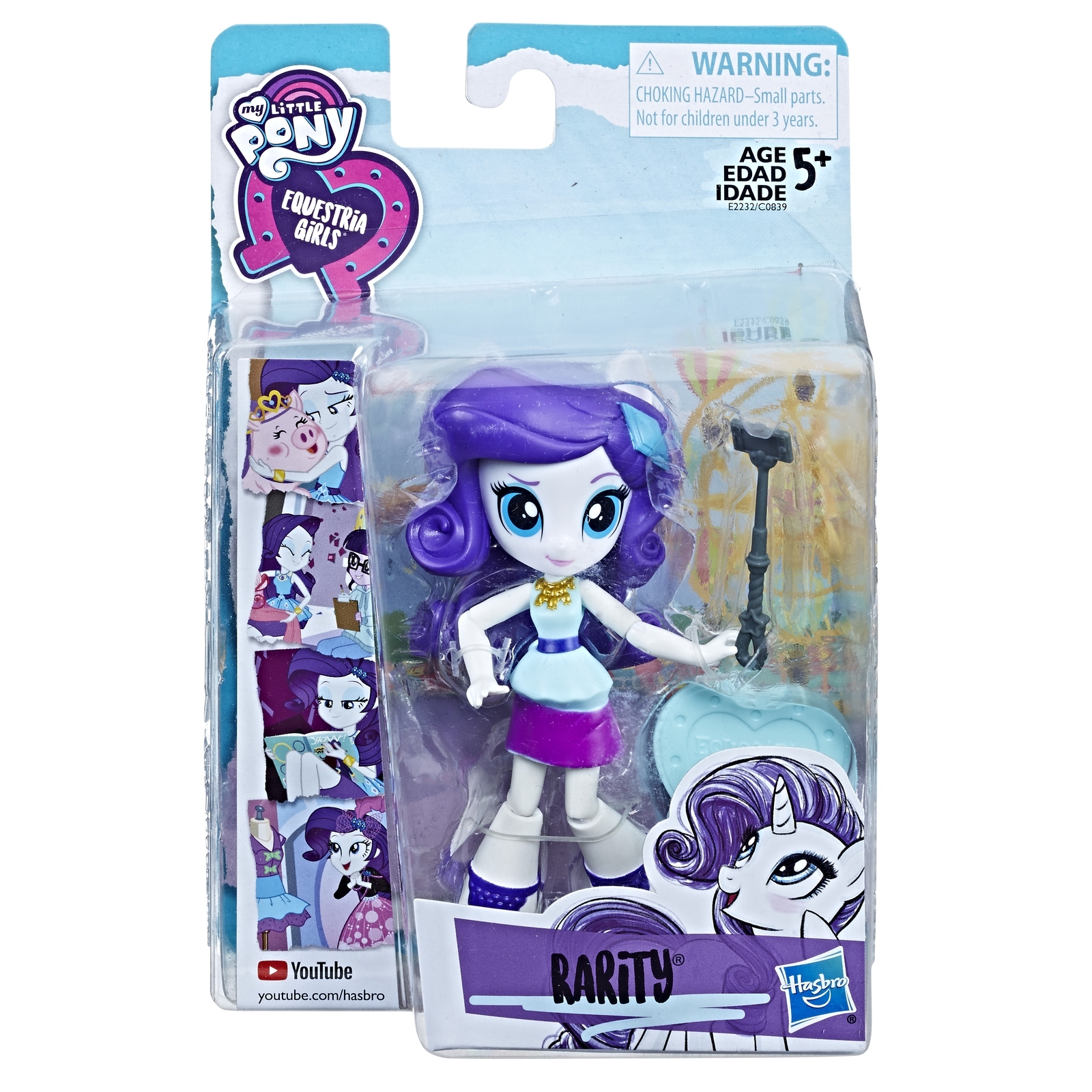 Мини-кукла MLP Equestria Girls Рарити (E2232) C0839EU4 - фото 2