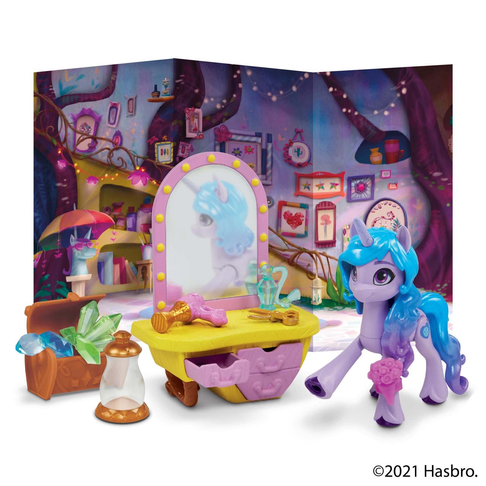 Набор игровой My Little Pony Пони фильм Сияющие сцены Иззи F29355X0 - фото 4