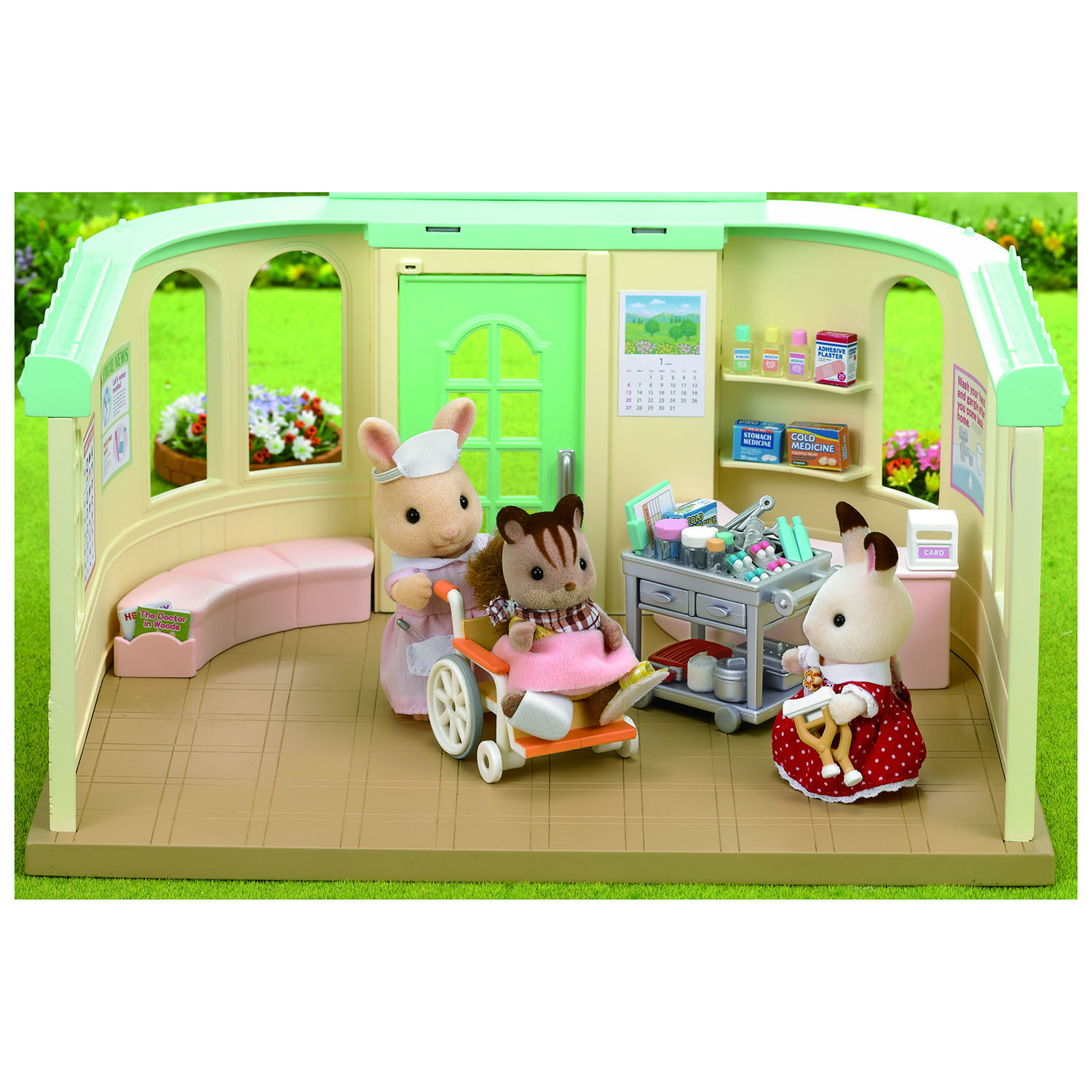 Набор Sylvanian Families Медсестра с аксессуарами (5094) купить по цене  2099 ₽ в интернет-магазине Детский мир