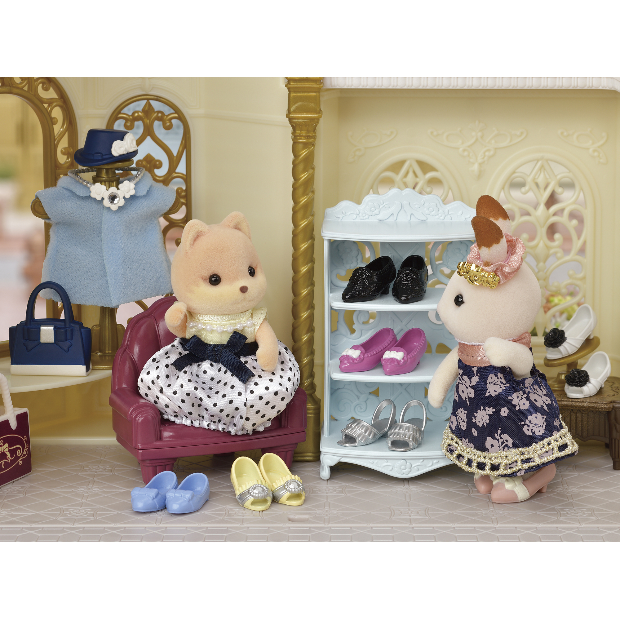 Набор Sylvanian Families Карамельная собачка модница и ее гардероб 5541 - фото 6