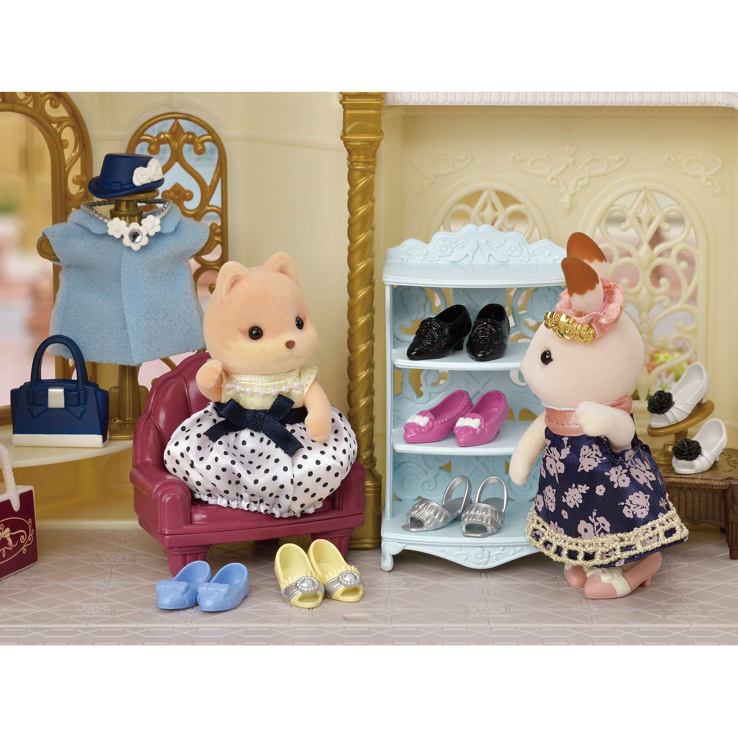 Набор Sylvanian Families Карамельная собачка модница и ее гардероб 5541 - фото 6