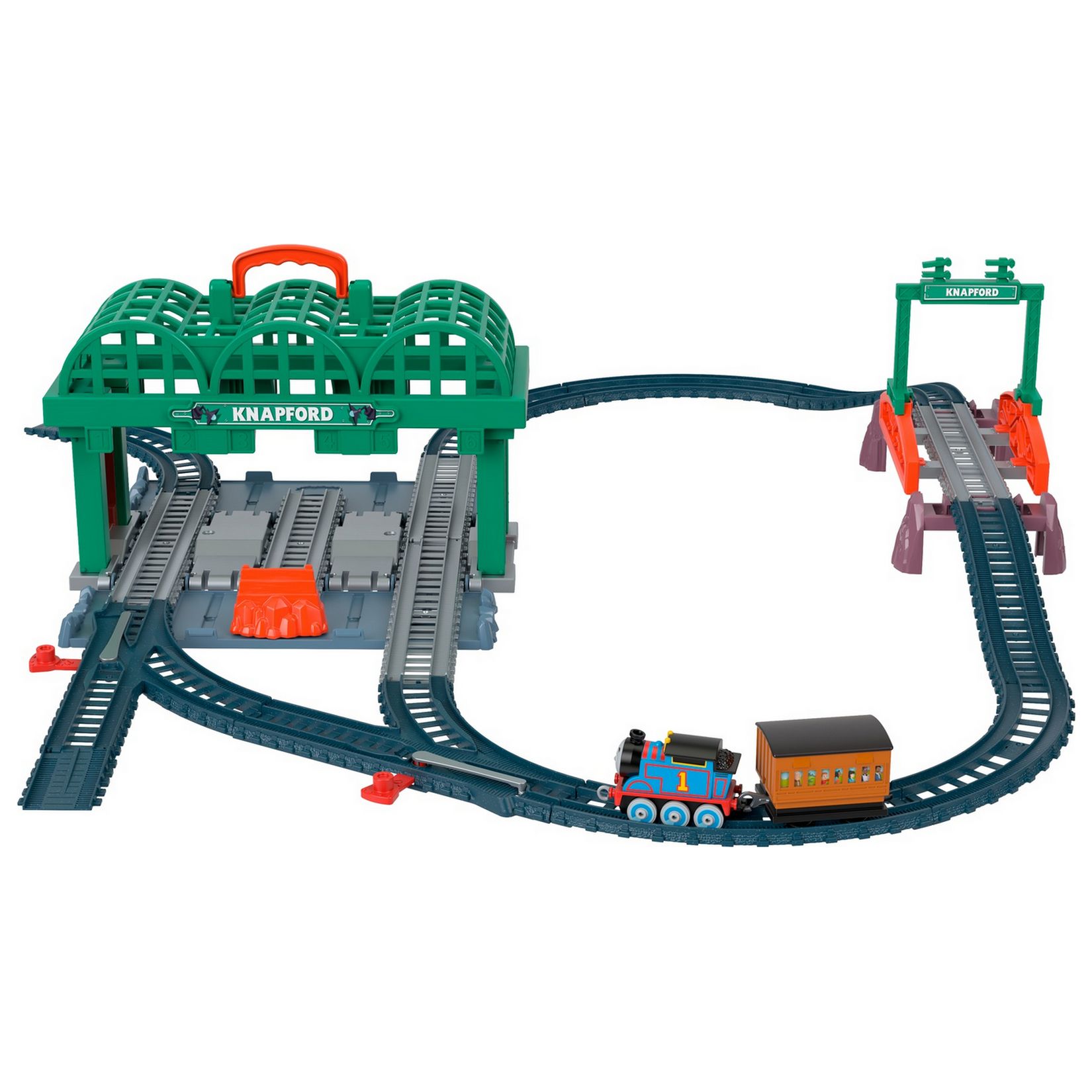 Набор игровой Thomas & Friends Кнэпфордская станция HGX63 HGX63 - фото 8